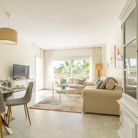 Banus - Banus Playa Rocio - 2br - 2ba - Direct & Sea Access Complex - Outdoor Terrace W Garden Views - Pool - 3 Min Walk To Puerto Banus & Corte Ing Luxury Shopping - Ideal For Families شقة